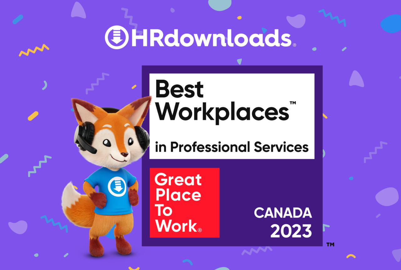 Citation Canada, formerly HRdownloads, Ranked Among the 2023 List of Best Workplaces™ in Professional Services!